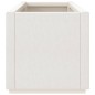 vidaXL Jardinera PP blanco 80x36x35 cm vidaXL Jardinera PP blanco 80x36x35 cm