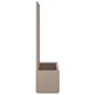 vidaXL Jardinera con enrejado PP marrón claro 80x36x140 cm vidaXL Jardinera con enrejado PP marrón claro 80x36x140 cm