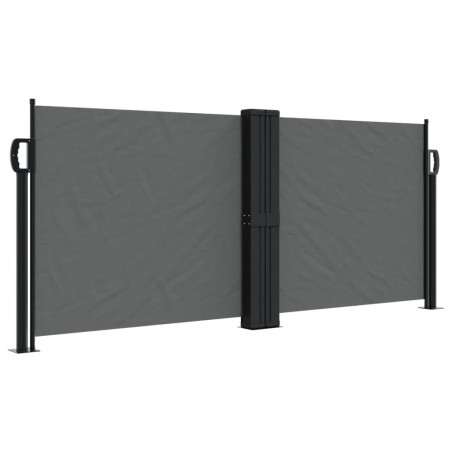 vidaXL Toldo lateral retráctil gris antracita 100x600 cm