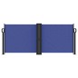 vidaXL Toldo lateral retráctil azul 100x600 cm vidaXL Toldo lateral retráctil azul 100x600 cm