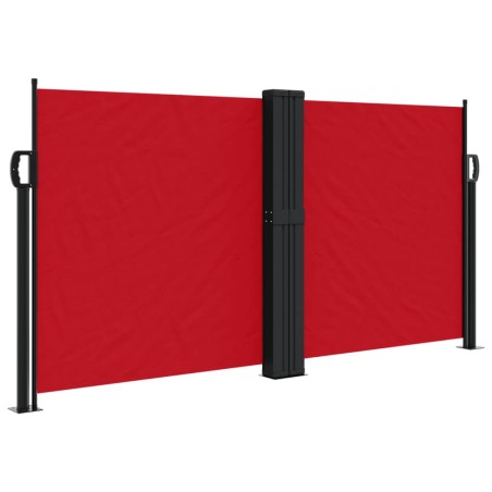 vidaXL Toldo lateral retráctil rojo 120x1000 cm