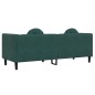 vidaXL Sofá con cojines 3 plazas terciopelo verde oscuro vidaXL Sofá con cojines 3 plazas terciopelo verde oscuro