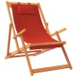 vidaXL Sillas de playa plegables 2 unidades tela rojo vidaXL Sillas de playa plegables 2 unidades tela rojo