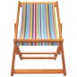 vidaXL Sillas de playa plegables 2 unidades tela multicolor vidaXL Sillas de playa plegables 2 unidades tela multicolor
