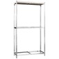 vidaXL Estanterías de neumáticos 2 niveles 4 uds acero 110x40x180 cm vidaXL Estanterías de neumáticos 2 niveles 4 uds acero 110x40x180 cm
