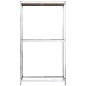 vidaXL Estanterías de neumáticos 2 niveles 4 uds acero 110x40x180 cm vidaXL Estanterías de neumáticos 2 niveles 4 uds acero 110x40x180 cm