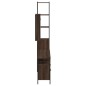 vidaXL Set de muebles baño 4 pzas madera contrachapada roble marrón vidaXL Set de muebles baño 4 pzas madera contrachapada roble marrón