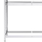 vidaXL Estanterías de neumáticos 2 niveles 4 uds acero 110x40x180 cm vidaXL Estanterías de neumáticos 2 niveles 4 uds acero 110x40x180 cm