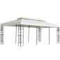vidaXL Cenador con doble techo acero blanco 6x3 m vidaXL Cenador con doble techo acero blanco 6x3 m