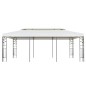 vidaXL Cenador con doble techo acero blanco 6x3 m vidaXL Cenador con doble techo acero blanco 6x3 m