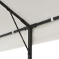 vidaXL Cenador con doble techo acero blanco 6x3 m vidaXL Cenador con doble techo acero blanco 6x3 m