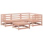 vidaXL Juego de sofás de jardín 5 pzas madera maciza de abeto Douglas vidaXL Juego de sofás de jardín 5 pzas madera maciza de abeto Douglas