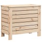 vidaXL Juego de sofás de jardín 7 piezas madera maciza de pino