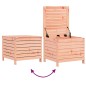 vidaXL Juego de sofás de jardín 7 pzas madera maciza de abeto Douglas