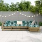 vidaXL Juego de sofás de jardín 5 piezas madera de pino impregnada vidaXL Juego de sofás de jardín 5 piezas madera de pino impregnada