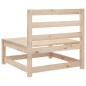 vidaXL Juego de sofás de jardín 7 piezas madera maciza de pino vidaXL Juego de sofás de jardín 7 piezas madera maciza de pino