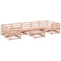 vidaXL Juego de sofás de jardín 8 pzas madera maciza de abeto Douglas vidaXL Juego de sofás de jardín 8 pzas madera maciza de abeto Douglas