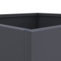 vidaXL Jardineras 2 uds acero laminado en frío antracita 42x40x39 cm vidaXL Jardineras 2 uds acero laminado en frío antracita 42x40x39 cm