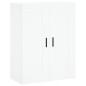 vidaXL Aparador alto madera contrachapada blanco 69,5x34x180 cm vidaXL Aparador alto madera contrachapada blanco 69,5x34x180 cm