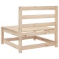 vidaXL Juego de sofás de jardín 7 piezas madera maciza de pino vidaXL Juego de sofás de jardín 7 piezas madera maciza de pino