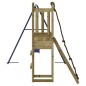 vidaXL Parque infantil de exterior madera de pino impregnada