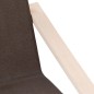vidaXL Sillón de relax de tela marrón oscuro vidaXL Sillón de relax de tela marrón oscuro