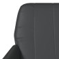 vidaXL Sillón de cuero sintético negro 61x78x80 cm vidaXL Sillón de cuero sintético negro 61x78x80 cm