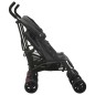 vidaXL Carrito para gemelos de acero gris antracita