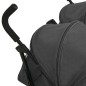 vidaXL Carrito para gemelos de acero gris antracita