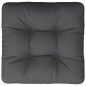 vidaXL Cojín para sofá de palets tela gris 58x58x10 cm vidaXL Cojín para sofá de palets tela gris 58x58x10 cm