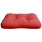 vidaXL Cojín para palets de tela rojo 58x58x10 cm vidaXL Cojín para palets de tela rojo 58x58x10 cm