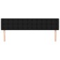 vidaXL Cabeceros 2 unidades de tela negro 80x5x78/88 cm vidaXL Cabeceros 2 unidades de tela negro 80x5x78/88 cm
