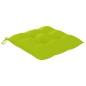 vidaXL Sillas de jardín 2 uds madera de teca y cojines verde brillante vidaXL Sillas de jardín 2 uds madera de teca y cojines verde brillante