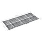 vidaXL Silla mecedora con cojines madera maciza de acacia gris vidaXL Silla mecedora con cojines madera maciza de acacia gris