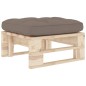 vidaXL Otomana de jardín de palets madera de pino impregnada vidaXL Otomana de jardín de palets madera de pino impregnada