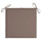 vidaXL Sillas de jardín y cojines 6 unidades madera maciza de acacia vidaXL Sillas de jardín y cojines 6 unidades madera maciza de acacia