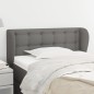 vidaXL Cabecero de tela gris oscuro 103x23x78/88 cm vidaXL Cabecero de tela gris oscuro 103x23x78/88 cm