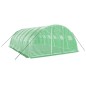 vidaXL Invernadero con estructura de acero verde 24 m² 6x4x2 m vidaXL Invernadero con estructura de acero verde 24 m² 6x4x2 m