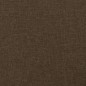 vidaXL Cabecero con orejas de tela marrón oscuro 93x16x118/128 cm vidaXL Cabecero con orejas de tela marrón oscuro 93x16x118/128 cm
