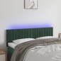 vidaXL Cabecero con LED de terciopelo gris oscuro 144x5x78/88 cm vidaXL Cabecero con LED de terciopelo gris oscuro 144x5x78/88 cm