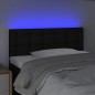 vidaXL Cabecero con LED de tela negro 90x5x78/88 cm vidaXL Cabecero con LED de tela negro 90x5x78/88 cm