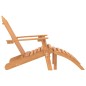 vidaXL Sillas de jardín Adirondack con reposapiés 2 uds madera acacia vidaXL Sillas de jardín Adirondack con reposapiés 2 uds madera acacia