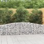 vidaXL Cestas de gaviones 10 uds forma de arco hierro 400x30x60/80 cm vidaXL Cestas de gaviones 10 uds forma de arco hierro 400x30x60/80 cm