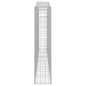 vidaXL Cestas gaviones 5 uds forma de arco hierro 400x30x140/160 cm vidaXL Cestas gaviones 5 uds forma de arco hierro 400x30x140/160 cm