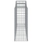 vidaXL Cestas gaviones 20 uds forma de arco hierro 300x50x120/140 cm vidaXL Cestas gaviones 20 uds forma de arco hierro 300x50x120/140 cm