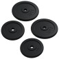 vidaXL Mancuerna con discos 60 kg hierro fundido vidaXL Mancuerna con discos 60 kg hierro fundido