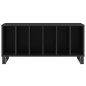 vidaXL Mueble para discos madera contrachapada negro 100x38x48 cm vidaXL Mueble para discos madera contrachapada negro 100x38x48 cm