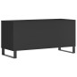 vidaXL Mueble para discos madera contrachapada negro 100x38x48 cm vidaXL Mueble para discos madera contrachapada negro 100x38x48 cm