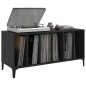 vidaXL Mueble para discos madera contrachapada negro 100x38x48 cm vidaXL Mueble para discos madera contrachapada negro 100x38x48 cm