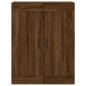 vidaXL Aparador alto madera contrachapada marrón roble 69,5x34x180 cm vidaXL Aparador alto madera contrachapada marrón roble 69,5x34x180 cm